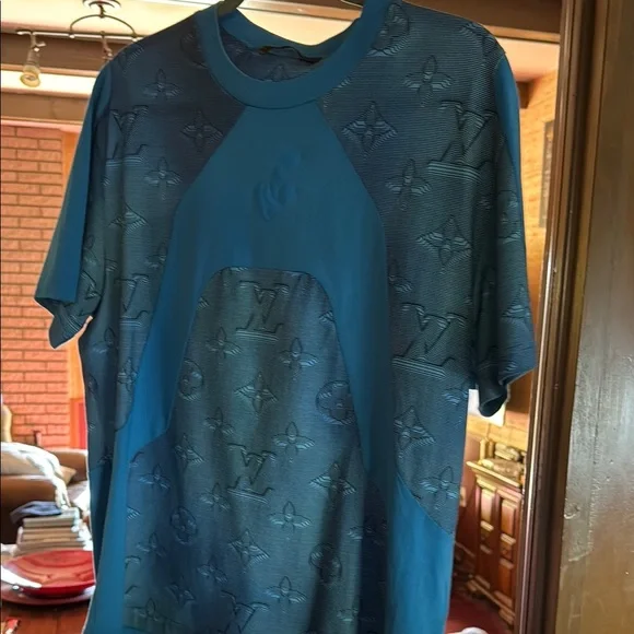 Louis Vuitton Blue Shirt - Picture 1 of 3